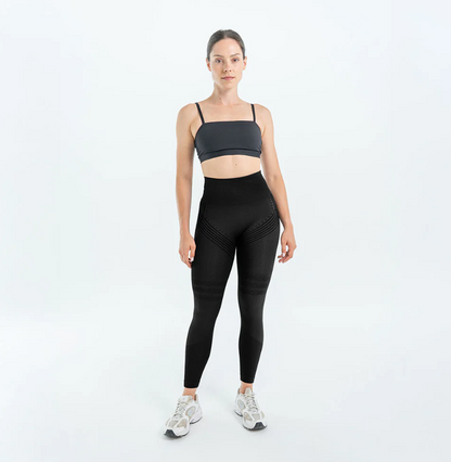 3D-Leggings | Schwarz